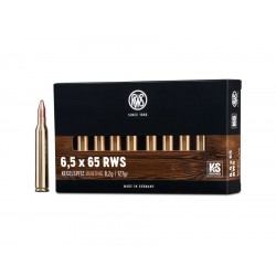 RWS 6,5x65 ks 127 grs CART....